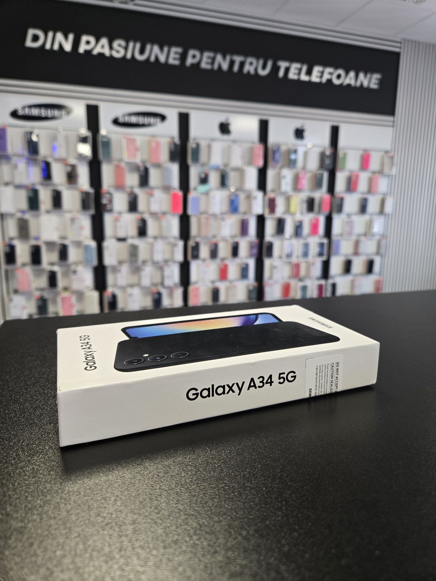 Samsung A34 5G / Black / sigilat / DeluxGSM