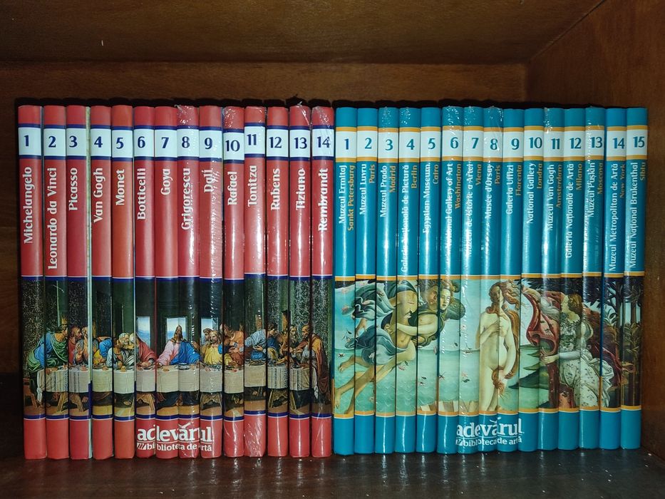 Colecția completă 'Pictori de geniu' și 'Mari muzee'