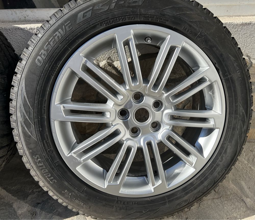 Джанти  с гуми 20 цола за Land rover