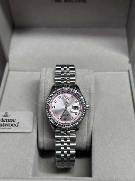 Vivienne Westwood Camberwell Ceas 28 mm Stainless Steel Pink-Silver