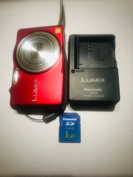Aparat foto Panasonic Lumix DMC-SZ1, 16.1mp+incarcator+card memorie