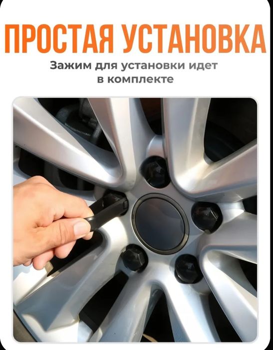 Колпачки на гайку