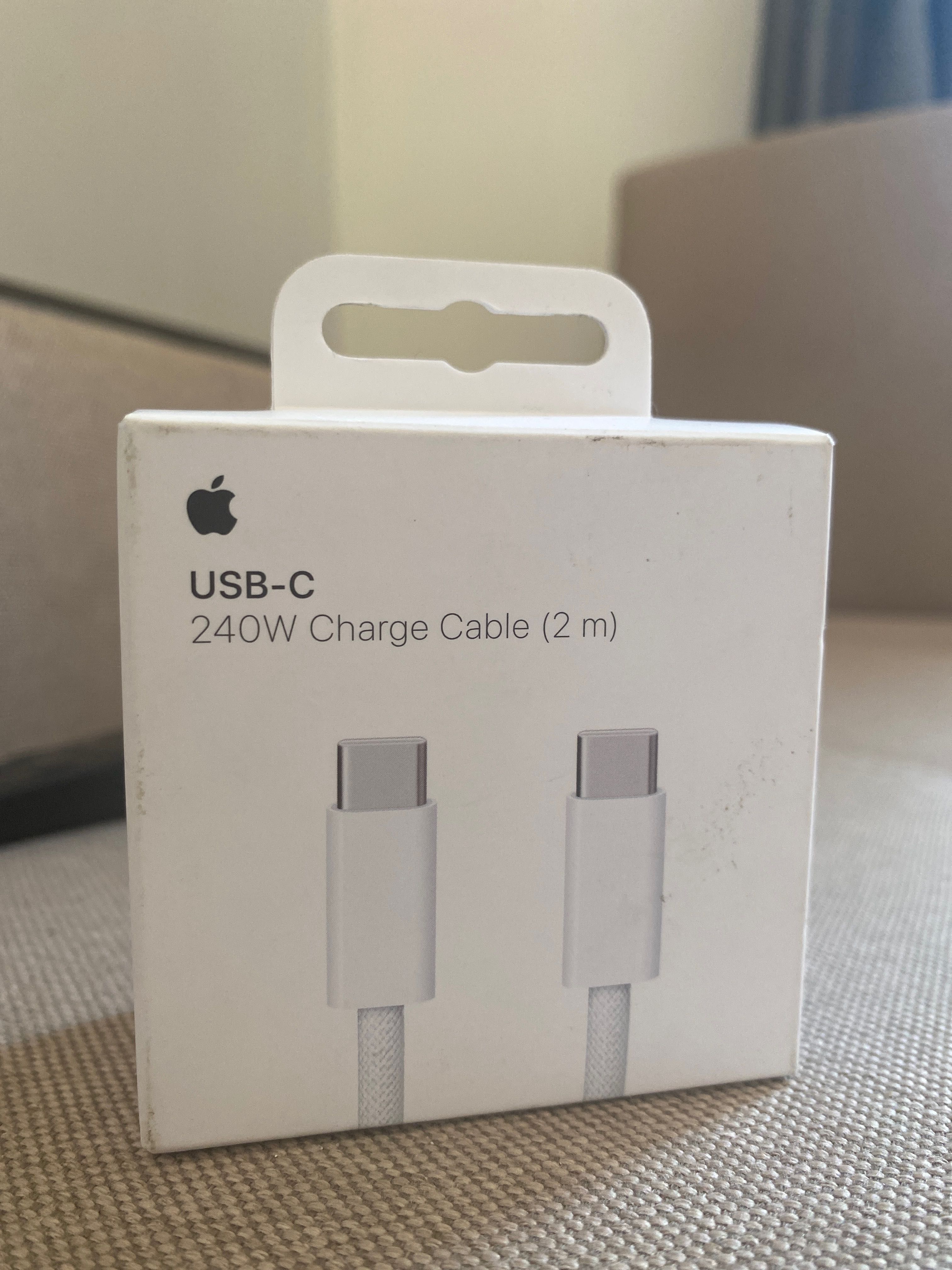 USB-C кабель (2м) на айфон 15/16 оригинал.