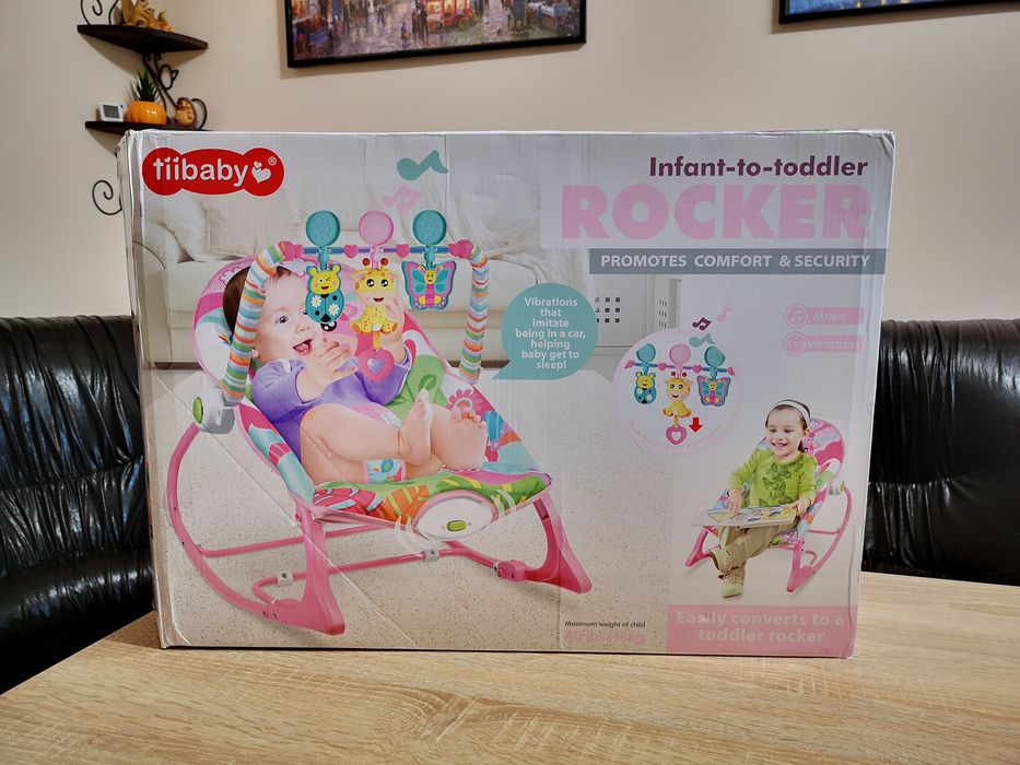 Бебешка люлка Mamaroo 4Moms и люлка Tiibaby