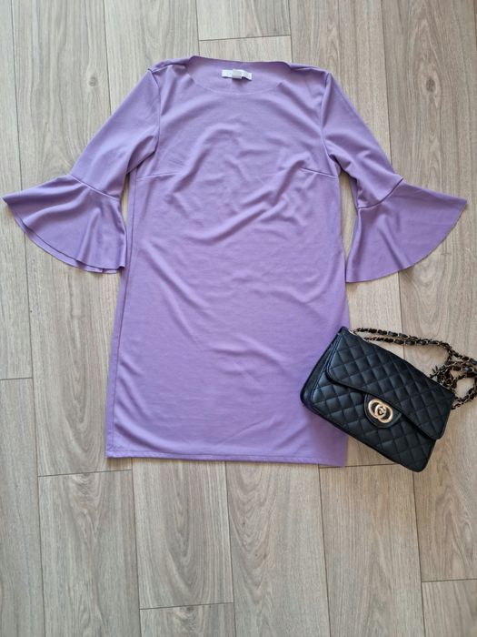 Уникално бижу в лилав цвят