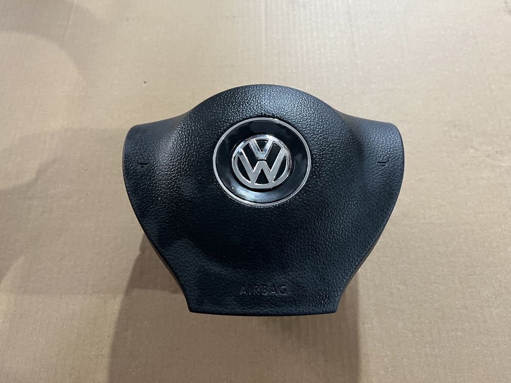 Volan piele cu comenzi VW Passat B7, Golf, Touran