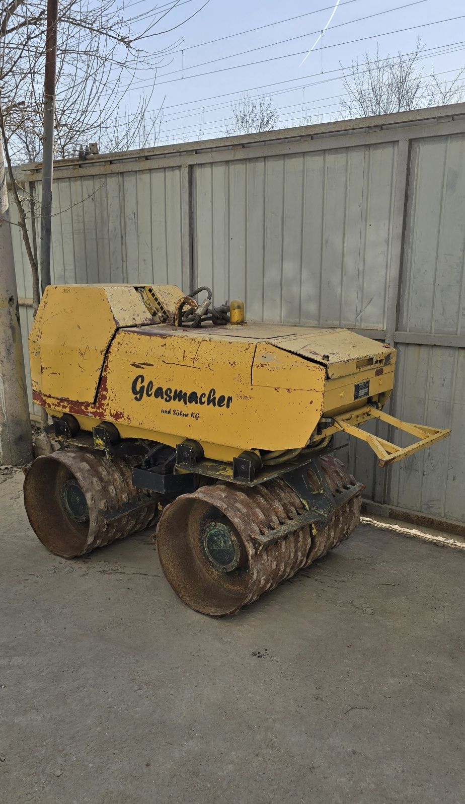 Cilindru compactor Ammann și Mikasa  motor diesel Hatz și Yanmar