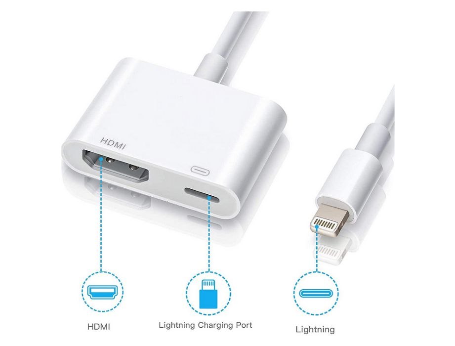 Преходник STELS, Кабел от Lightning към HDMI за iPhone, iPad, iPod