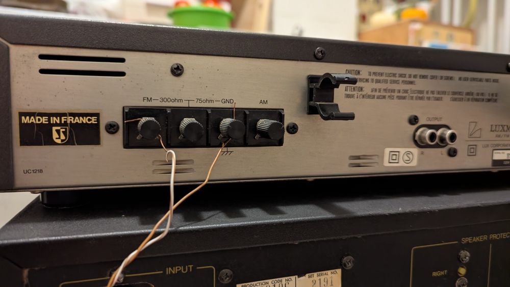 Luxman T-111L muzica