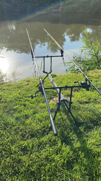 Vand 2 lansete okuma custom black+rod pod delphin