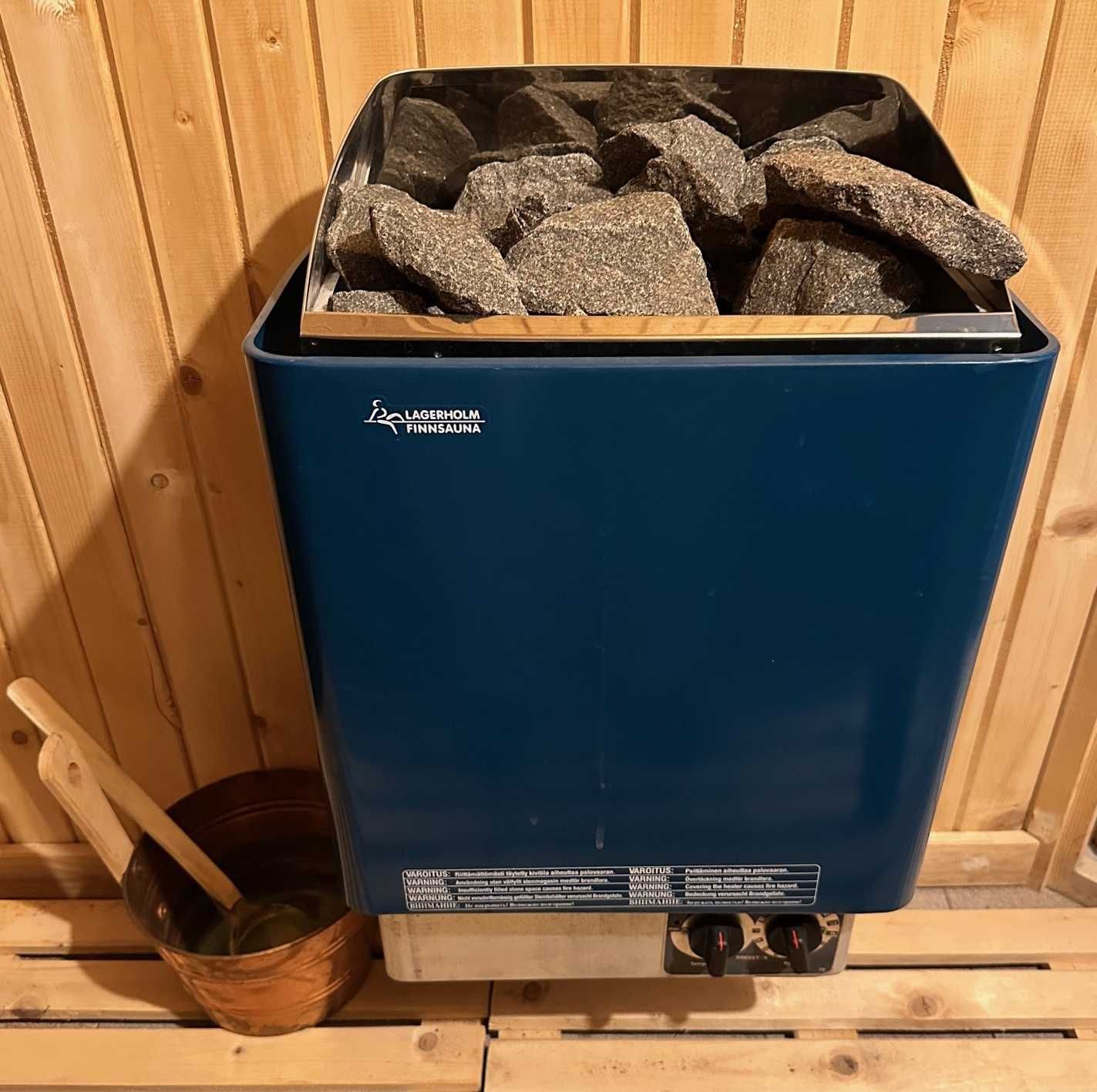 Електрическа печка за сауна Lagerholm Finnsauna Finnheat KIP 45