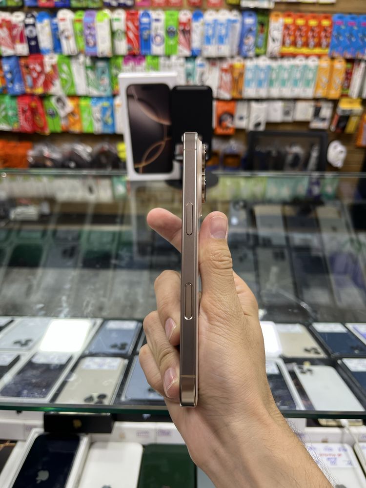 Iphone 16 Pro 128gb 100% 67sikl Desert sim - Naqd va halol nasiya savd
