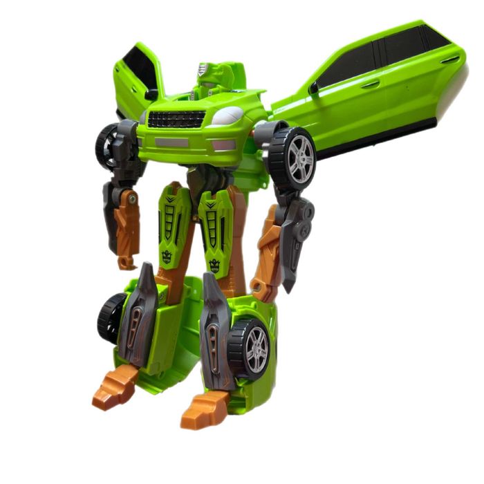 Robot Transformabil, 2 in 1, masina si robot cu accesorii incluse