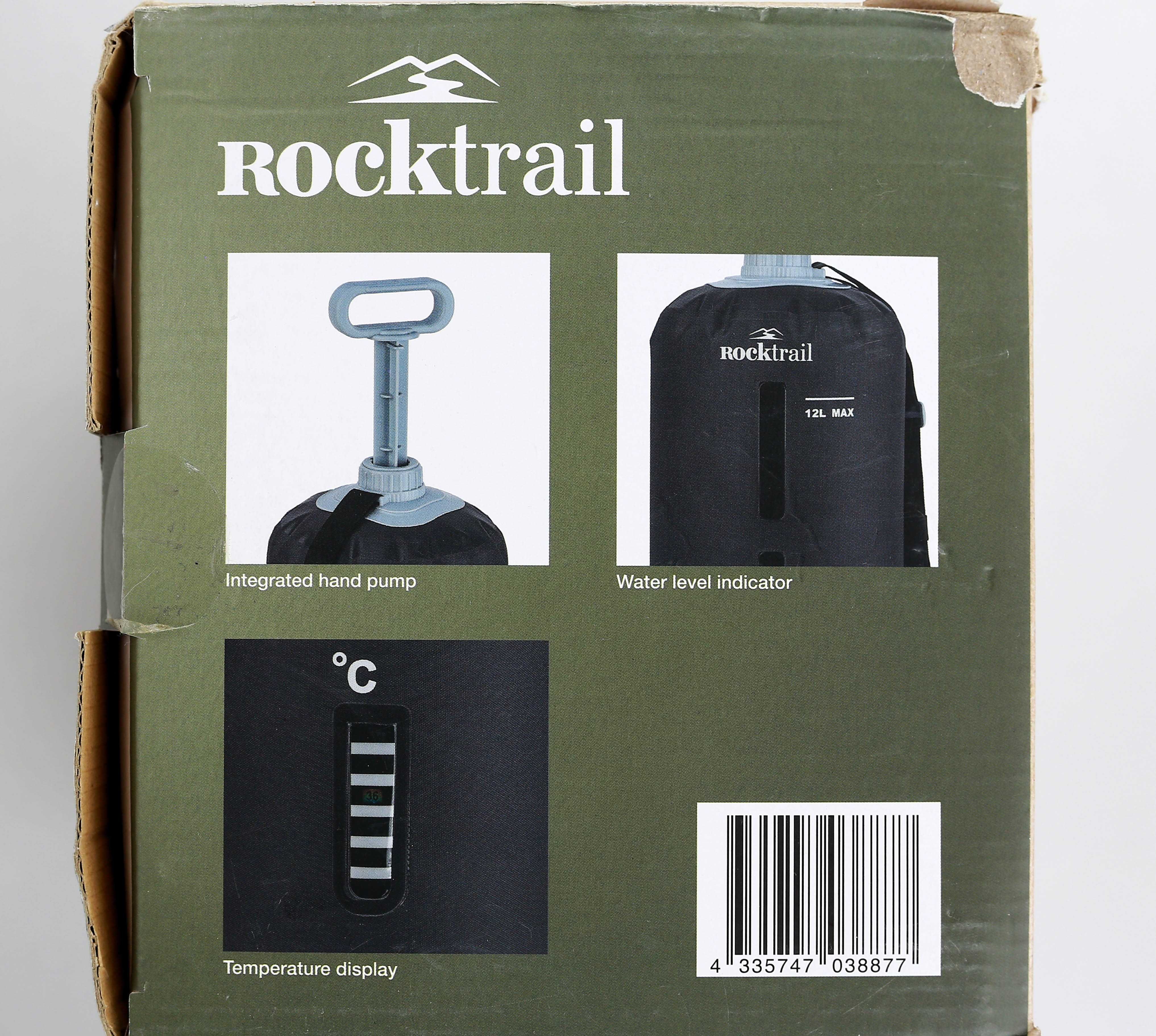 Нов преносим къмпинг душ на марката "Rocktrail".