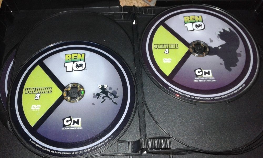 BEN 10 - colectie completa 12 DVD - dublat romana