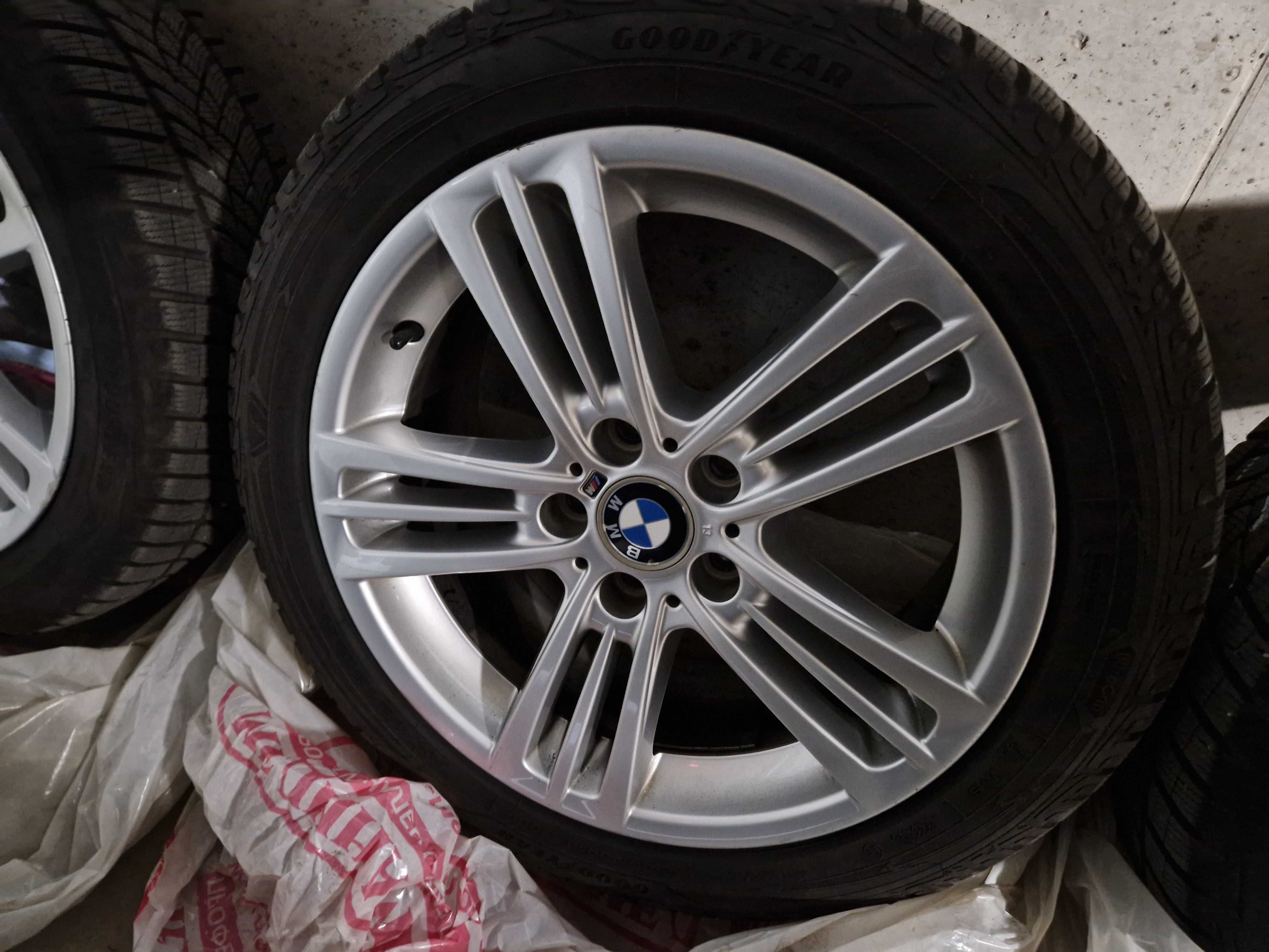 18''Оригинални джанти BMW със зимни гуми Goodyear UltraGrip 245/45/18