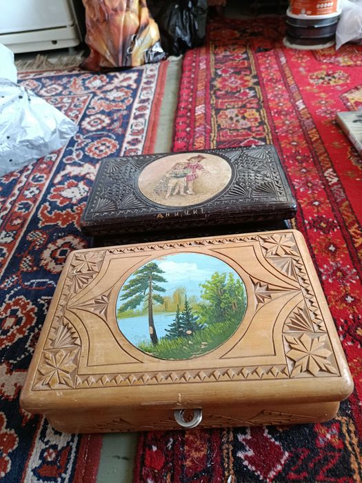 2 шкатулки для украшений