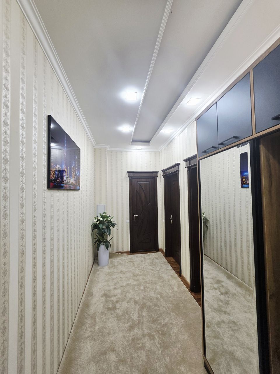 * НОВОСТРОЙКА МЕТРО НОВЗА 1/1/4 Чиланзар 3 квартал МЕБ+ТЕХ