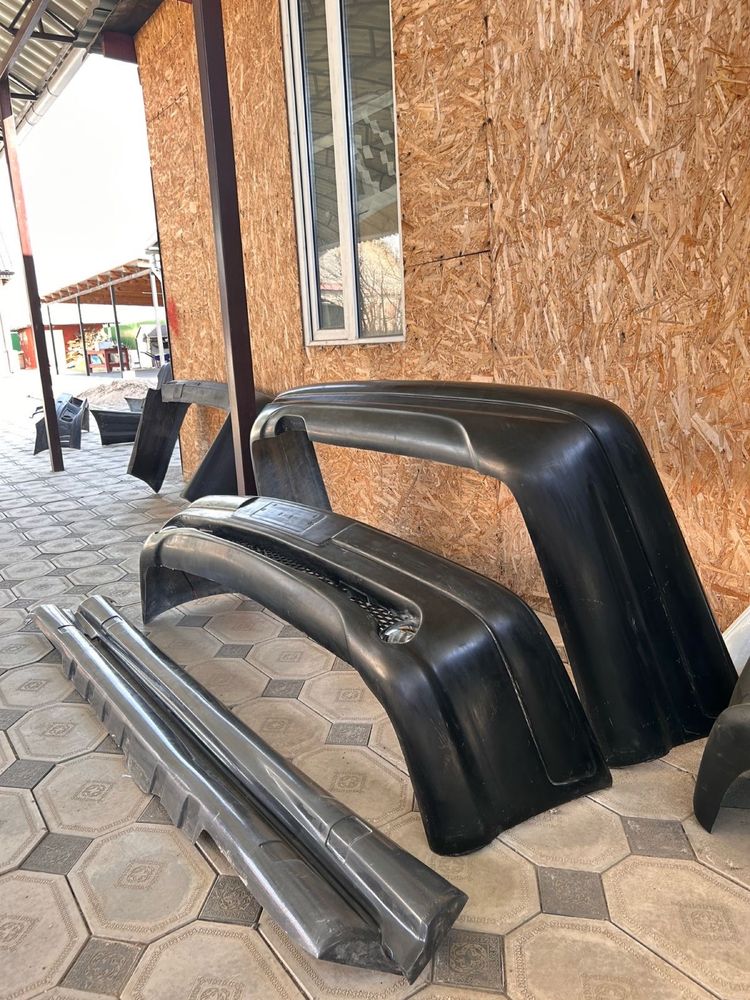 W210 В210 бампер поворотник фара порог решетка