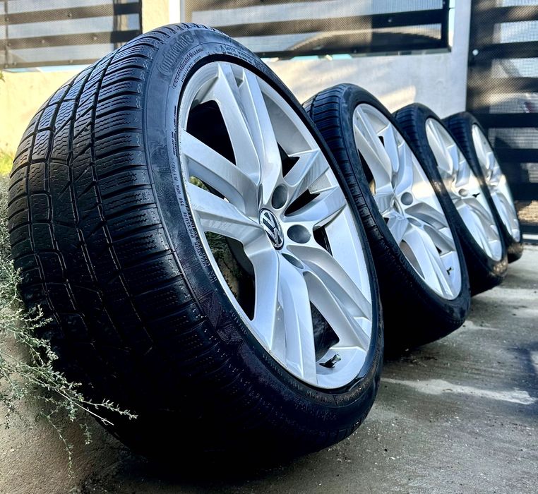 Jante Originale VW Kansas R18 cu Anvelope de Iarna Continental