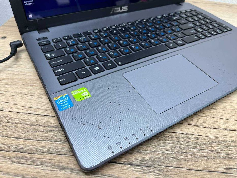 Для офисных работ ASUS y582l Core i5/ОЗУ 4/SSD 128/GeForce 2gb