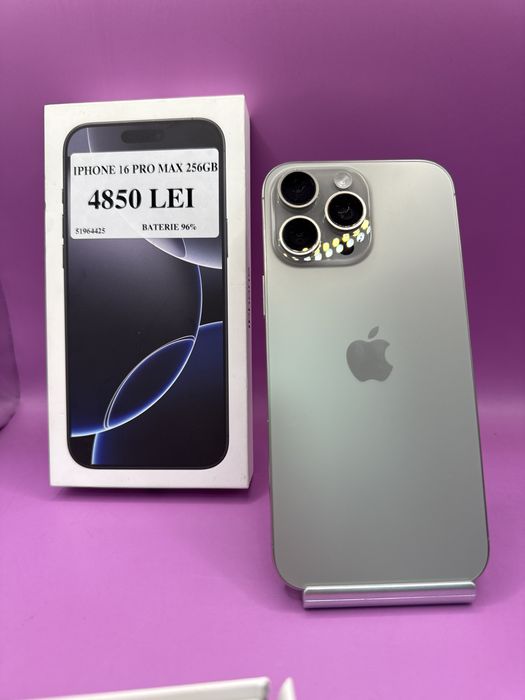 Iphone 16 Pro Max 256 •Matei Amanet Crangasi•51964