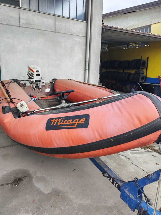 Barca gomone 5m peridoc Johnson 25 cai