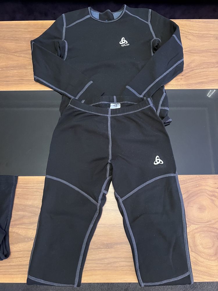 Set ODLO baselayer extra-warm copii 128cm