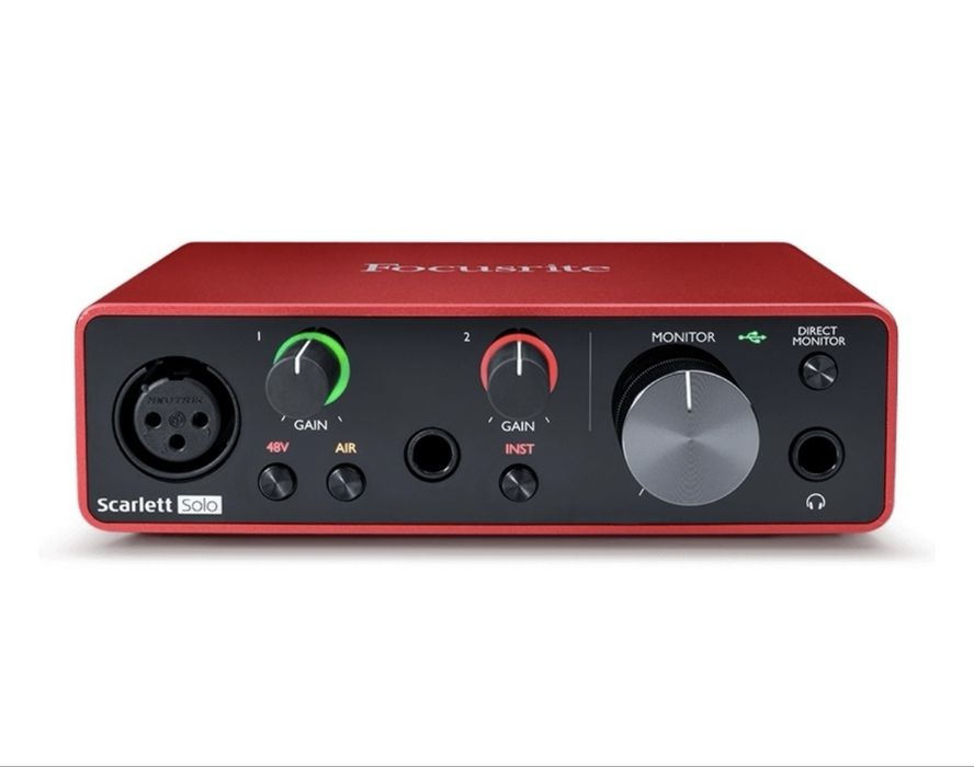 Звуковой карта для студий Focusrite