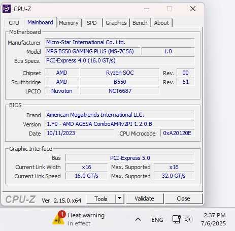 Ryzen 7 5700x, MPG B550 GAMING PLUS дънна платка, FURY Beast 32GB RAM