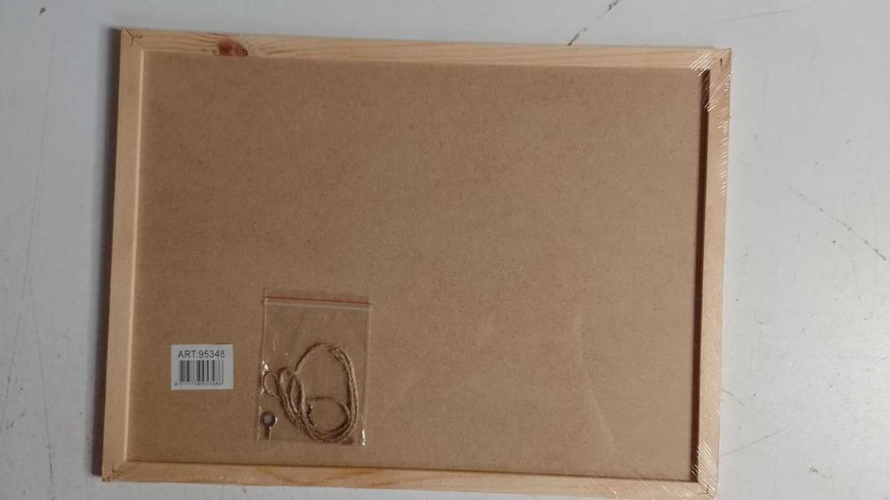 Tablă Magnetică Scheepjes 40x30 cm – Albă cu Ramă Modernă