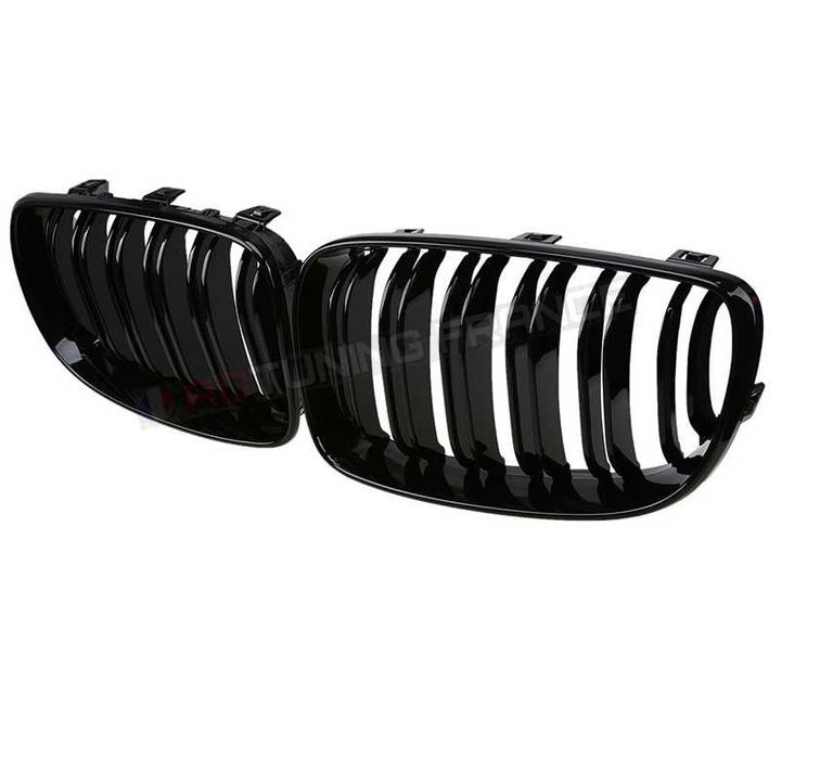 Grile BMW E81 E82 E87 E88 2007~2011 LCI facelift  negru lucios dublu