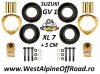 Kit inaltare suspensie Suzuki Grand Vitara 1 98-05 si XL7 - Kit + 5 cm