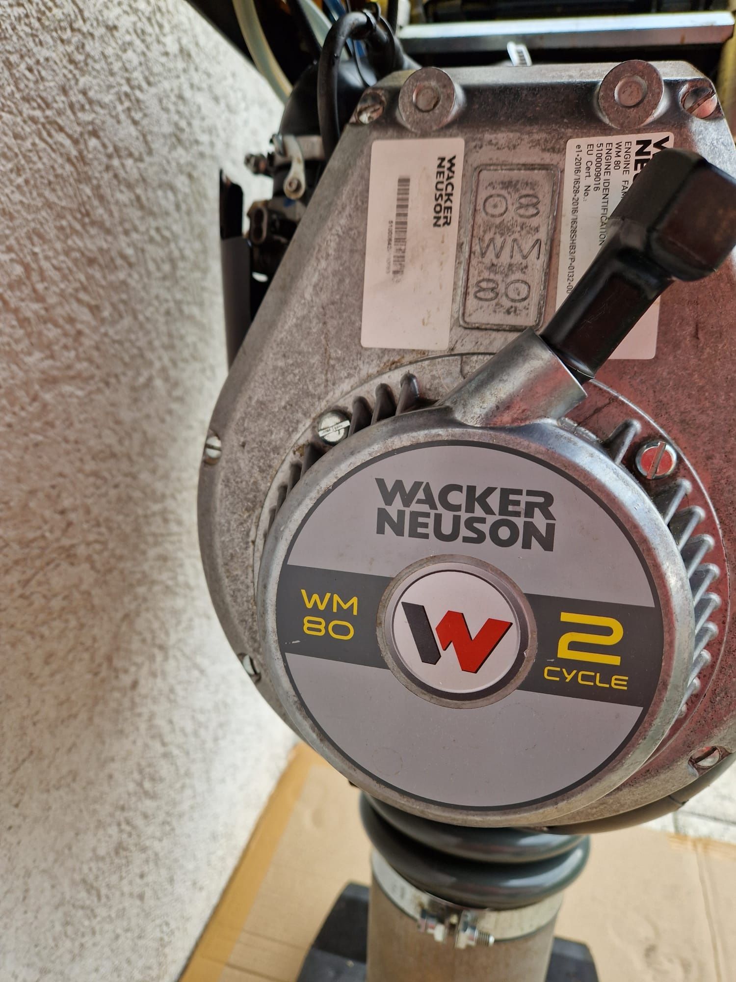 Wacker Neuson compactor pentru santier