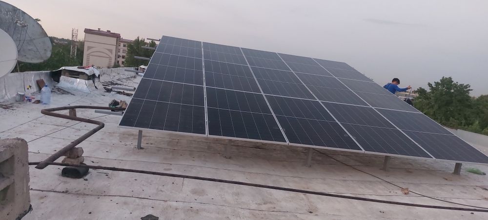 Установка солнечных панелей и продажа