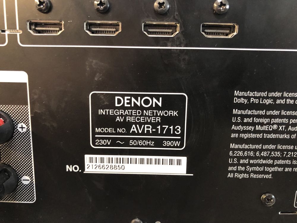 Denon AVR-1713 resiver
