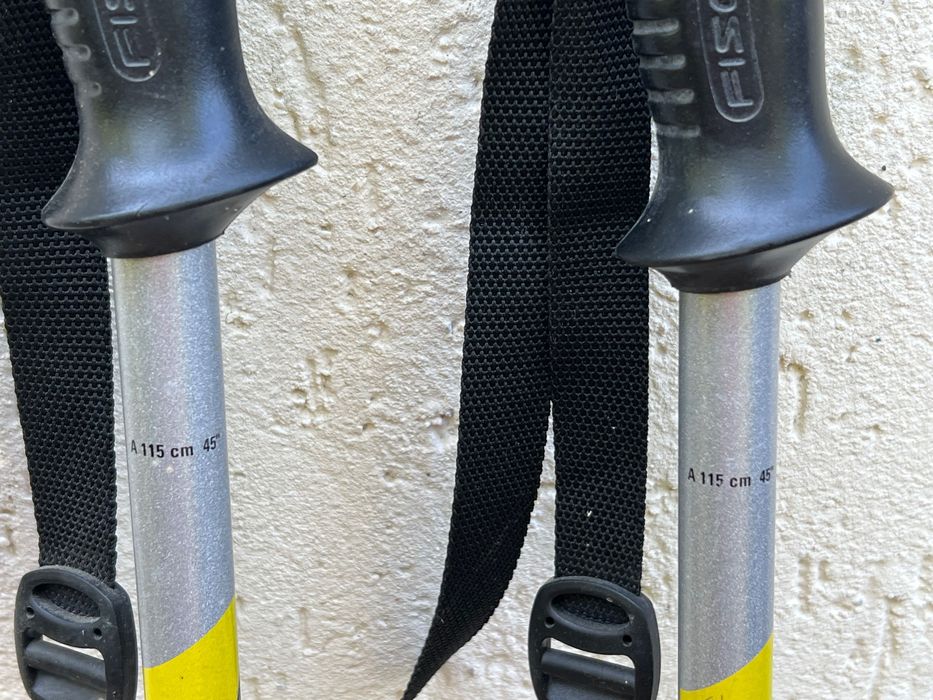 Алпийски ски Fischer, ботуши Saphir, щеки Fischer