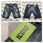 DSQUARED pantaloni scurți blugi bărbați ICON2 | transport GRATUIT‼️FAN