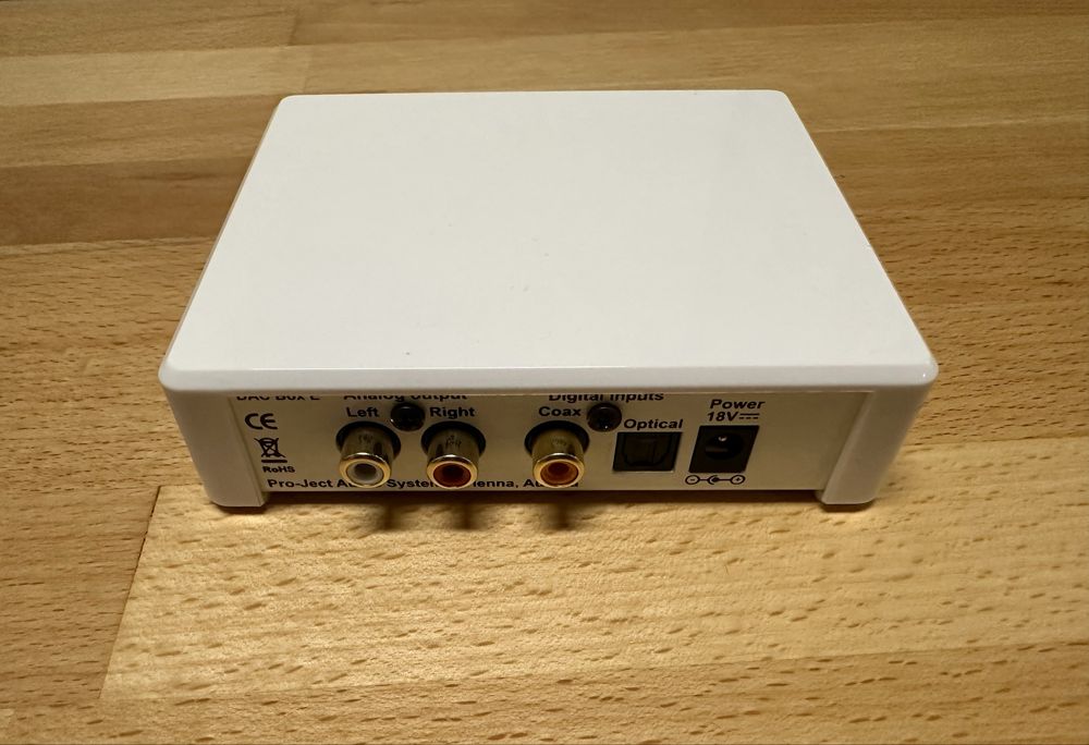 DAC Pro Ject  DAC box E