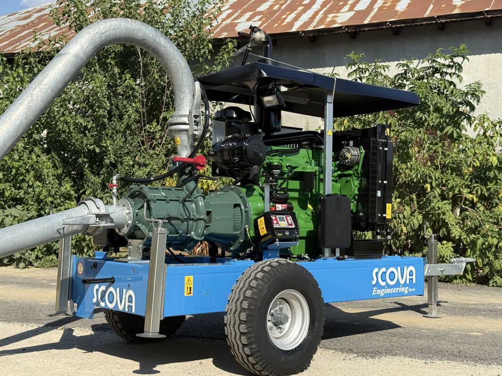 Motopompa Irigat Scova Motor John Deere in 6 Cyl de 125 cp 2023 NOUA