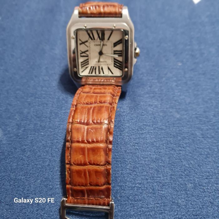 Vand ceas CARTIER Santos 100 AUROMATIC