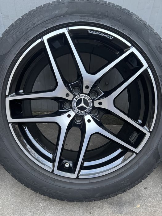 Jante 19 originale Mercedes AMG GLC anvelope iarna 235/55R19