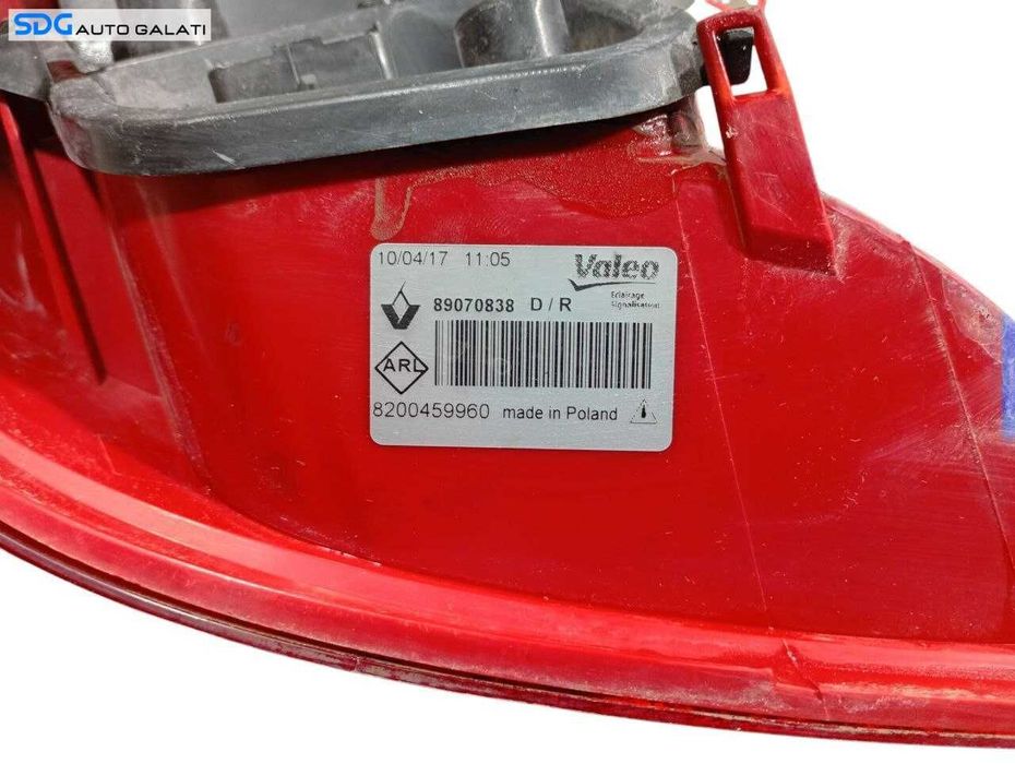 Stop Lampa Tripla Dreapta de pe Aripa Caroserie Renault Clio 3 2005 - 2014 Cod 8200459960 [LR0832]