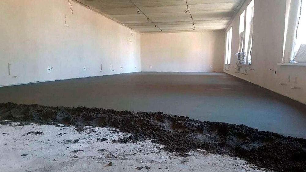 Полисухой  стяжка хизмати