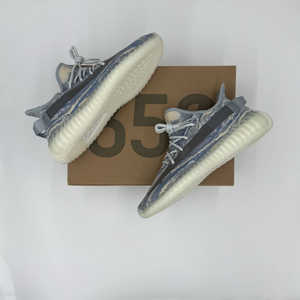 Adidas Yeezy Boost 350 V2 Blue Frost Blur - marimi 37-49, noi, premium
