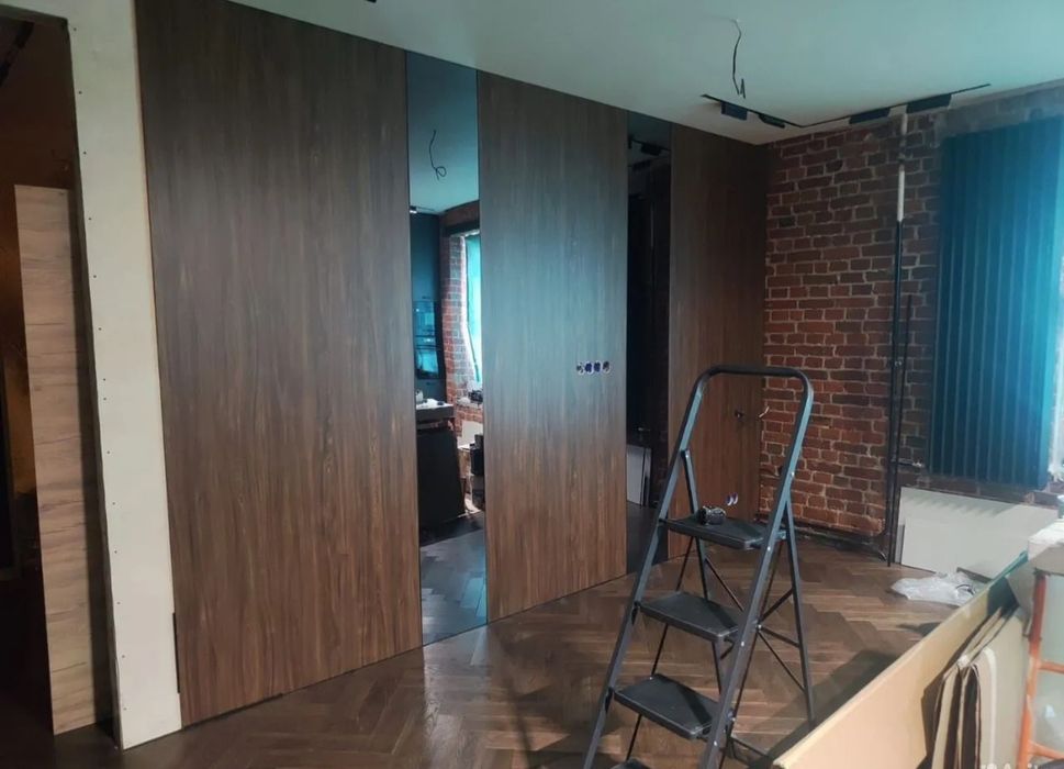 Монтаж стеновых панелей,бамбуковых, Wpc, мдф, реек