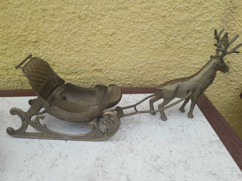Sanie reni bronz