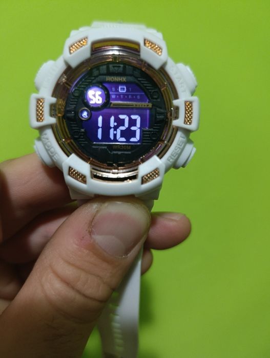 Часовник Honhx  (бял)