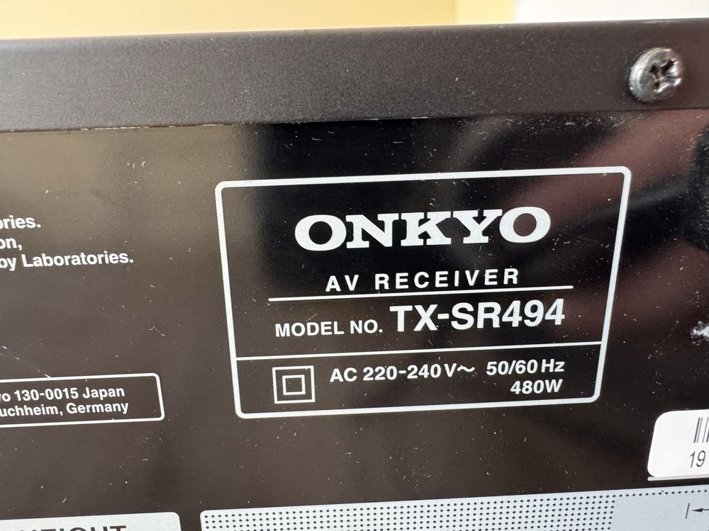 Onkyo ресийвър TX-SR494