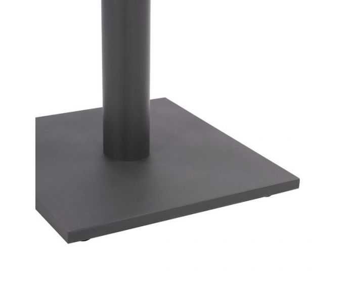 Метална основа за маса 40х40см - черен, сив, бял, инокс